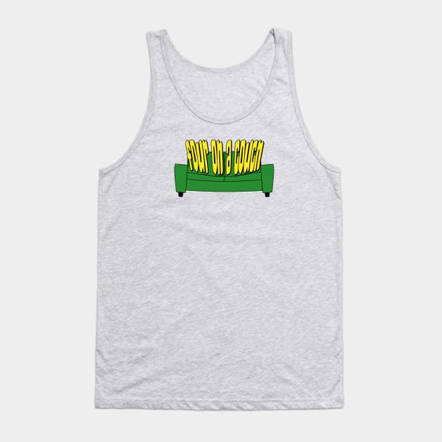 Four On a Couch Tank Top by Mike Ralph Creative